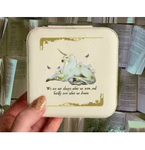 Estuche de viaje para joyas con licencia oficial de El Último Unicornio
