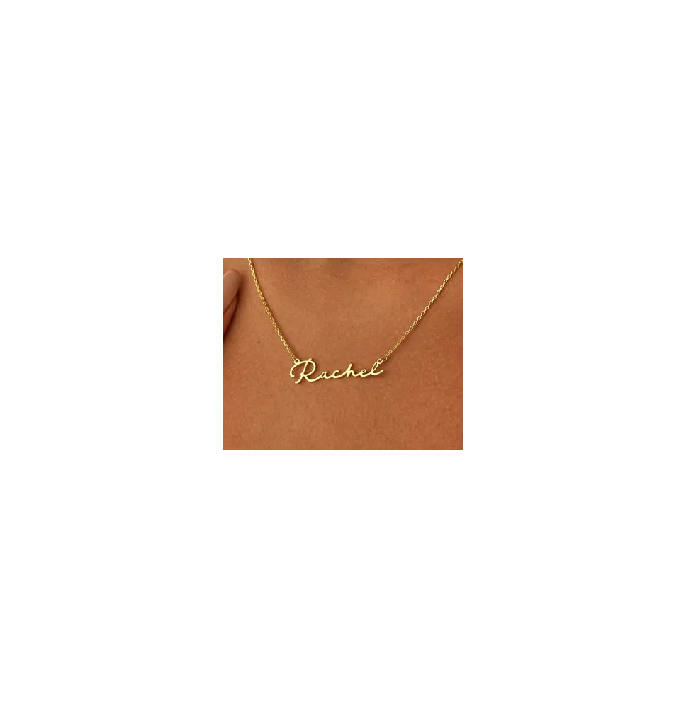 14K Gold Name Necklace