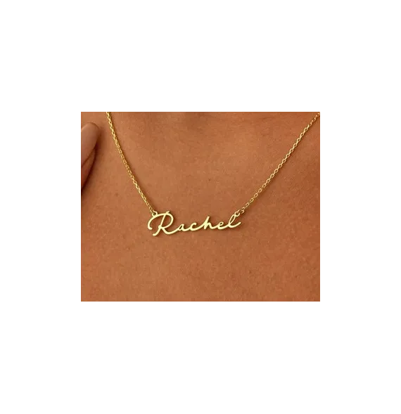 14K Gold Name Necklace
