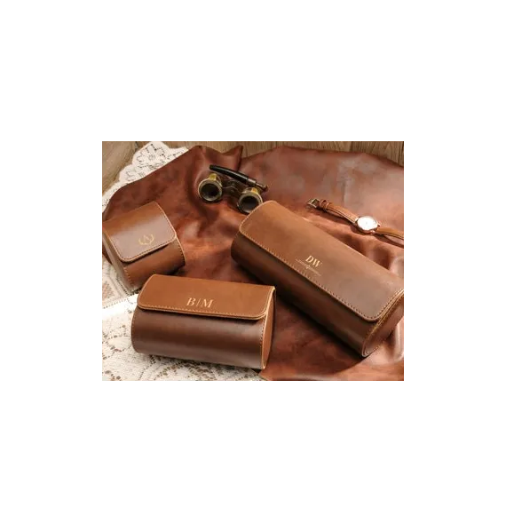 Estuche de cuero personalizado para reloj