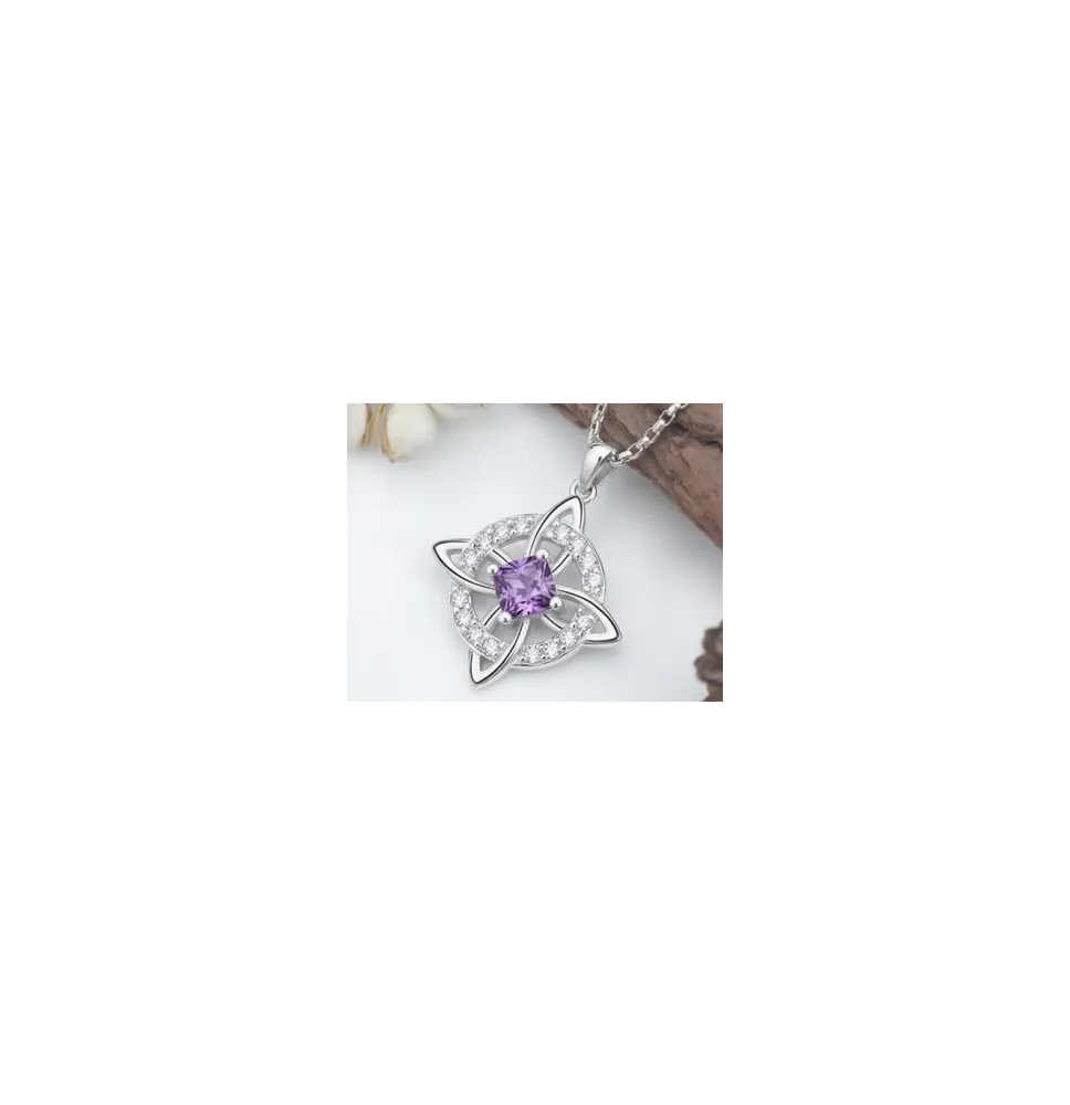 Collar con piedra natal para el Día de la Madre